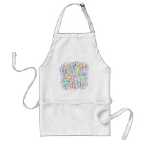 Peace Symbol Art Aprons