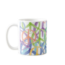 Peace Symbol Art Mug
