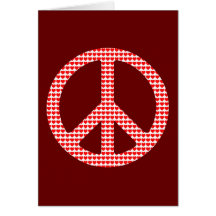 Peace Symbol Greeting Cards