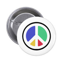 Peace Symbol in colours! Pins