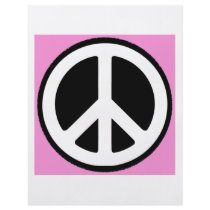 Peace Symbol  in Pink! Custom Flyer
