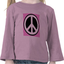 Peace Symbol  in Pink! Tees