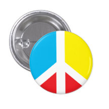 Peace Symbol Mini-button