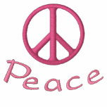 Peace Symbol T-shirt embroidered shirts