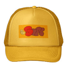 Peace & Tag Art Trucker Hat