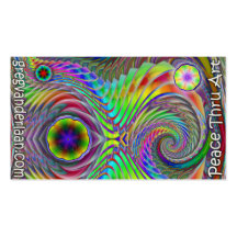 Peace Thru Art business card