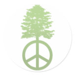 Peace Tree stickers