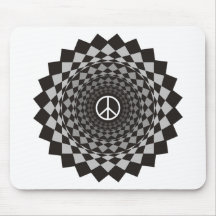 Peace - Weird Design Mousepad