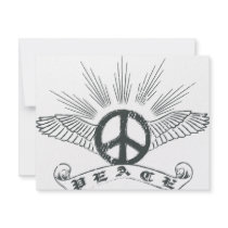 peace wing custom announcements