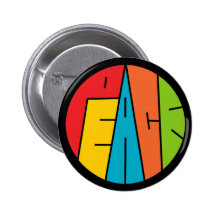 Peace - Word Art Buttons