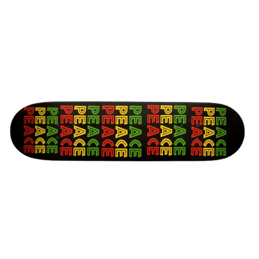 Peace Words Skate Decks