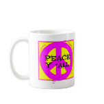 Peace Y'ALL 4 Coffee Mugs