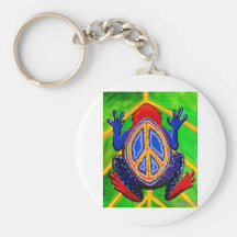 peacefrogz keychain