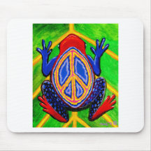 peacefrogz mouse pads