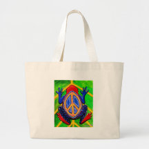 peacefrogz sac fourre-tout