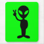 Peaceful Alien Mouse Pads