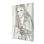Peaceful Angel Canvas Print