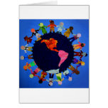 Peaceful Children around the World Card