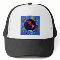 Peaceful Children around the World Hat