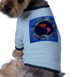 Peaceful Children around the World Puppy Shirt pet clothing