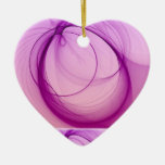 Peaceful Christmas Heart Ornament
