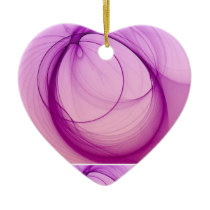 Peaceful Christmas Heart Ornament ornaments