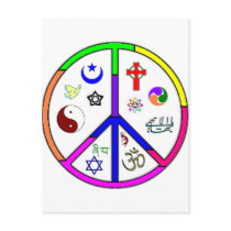 Peaceful Coexistence Post Card