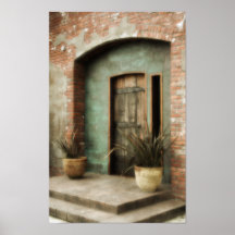 Peaceful Doorway 2 Poster