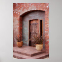 Peaceful Doorway Poster