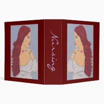 Peaceful Nursing Vinyl Binder