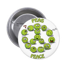 Peaceful Peace Buttons