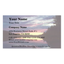 Peaceful Stratocumulus Business Card Templates