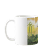 Peaceful Summer Alien Mug