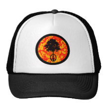 Peaceful SUN TREE Trucker Hat