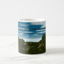 Peaceful times cove coffee mugs