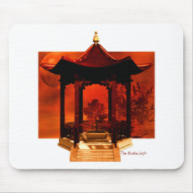 peaceful zen mouse mat