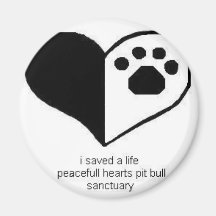 peacefull hearts magnet