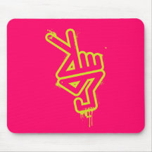 PeaceHand Mousepad - pink