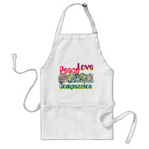 peacelovecompassion aprons