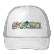 peacelovecompassion mesh hats