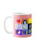 peaceloveunity Mug - pink