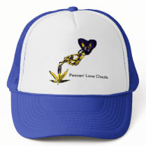 Peacen' Love Clouds Hat