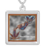 Peacen' Love Clouds Necklace