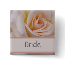Peach Bride Wedding PIn