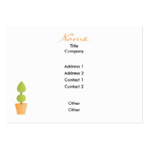 Peach City Business Card Templates