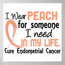 Peach For Someone I Need Endometrial Cancer
