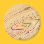 Peach Marbling magnets