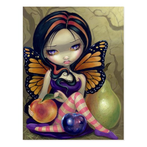 "Peach, Plum, Pear" Postcard