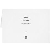 Peach Poppy Greeting Carf Greeting Cards