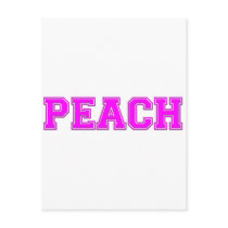 Peach Postcards